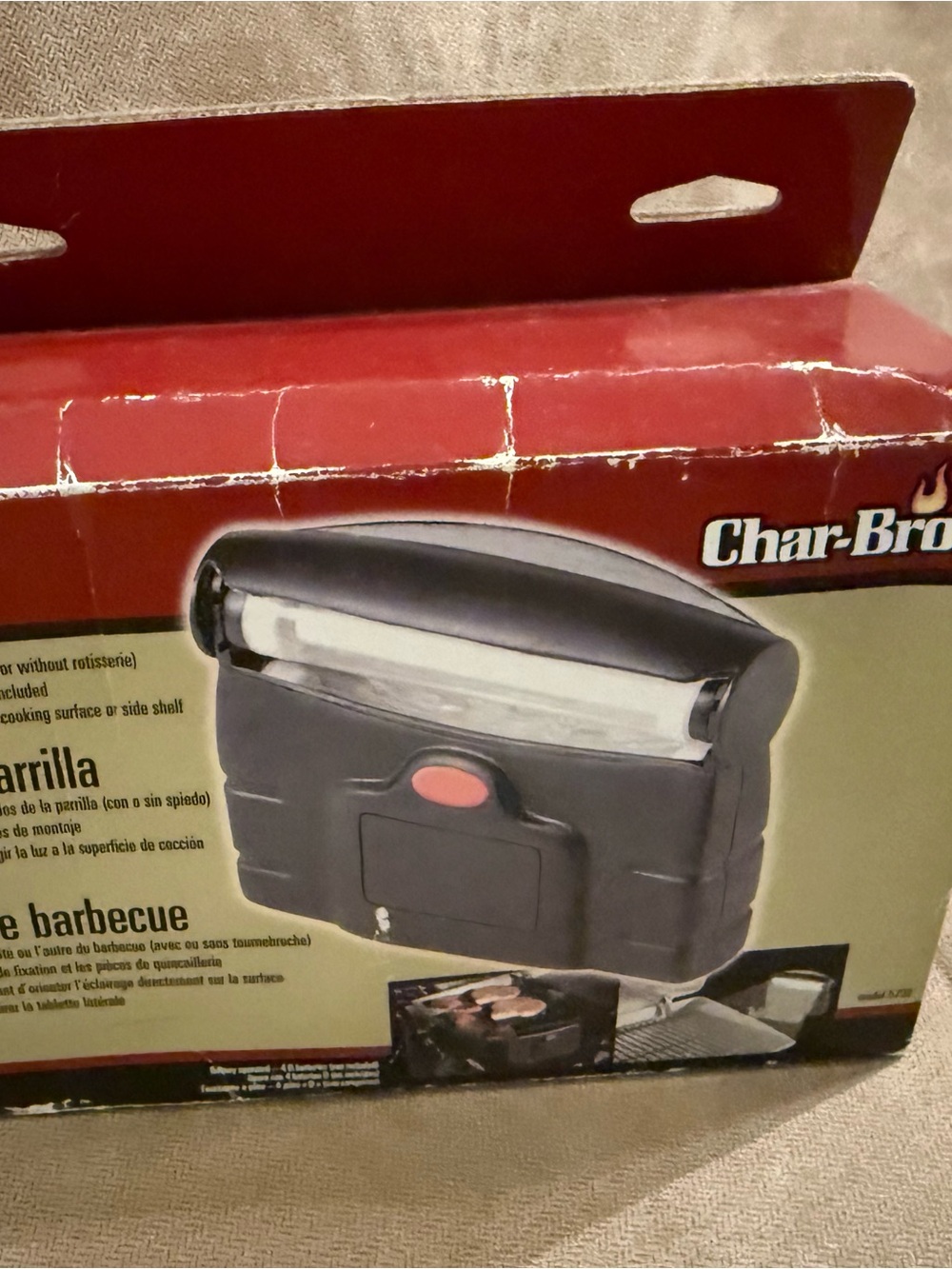 Black Grill Light - Replacement Barbecue Lamp